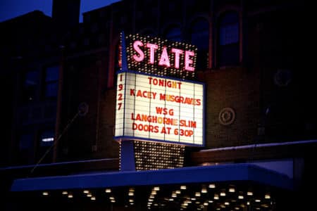 Kacey Musgraves and Langhorne Slim performed at the Kalamazoo State Theatre on Thursday, Feb. 25, 2016. (Chelsea Purgahn/Kalamazoo Gazette)