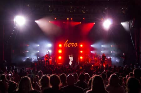 Maren Morris performs during the Hero Tour at the State Theatre in Kalamazoo, MI on October 5, 2017