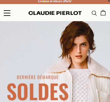 Claudie Pierlot- before